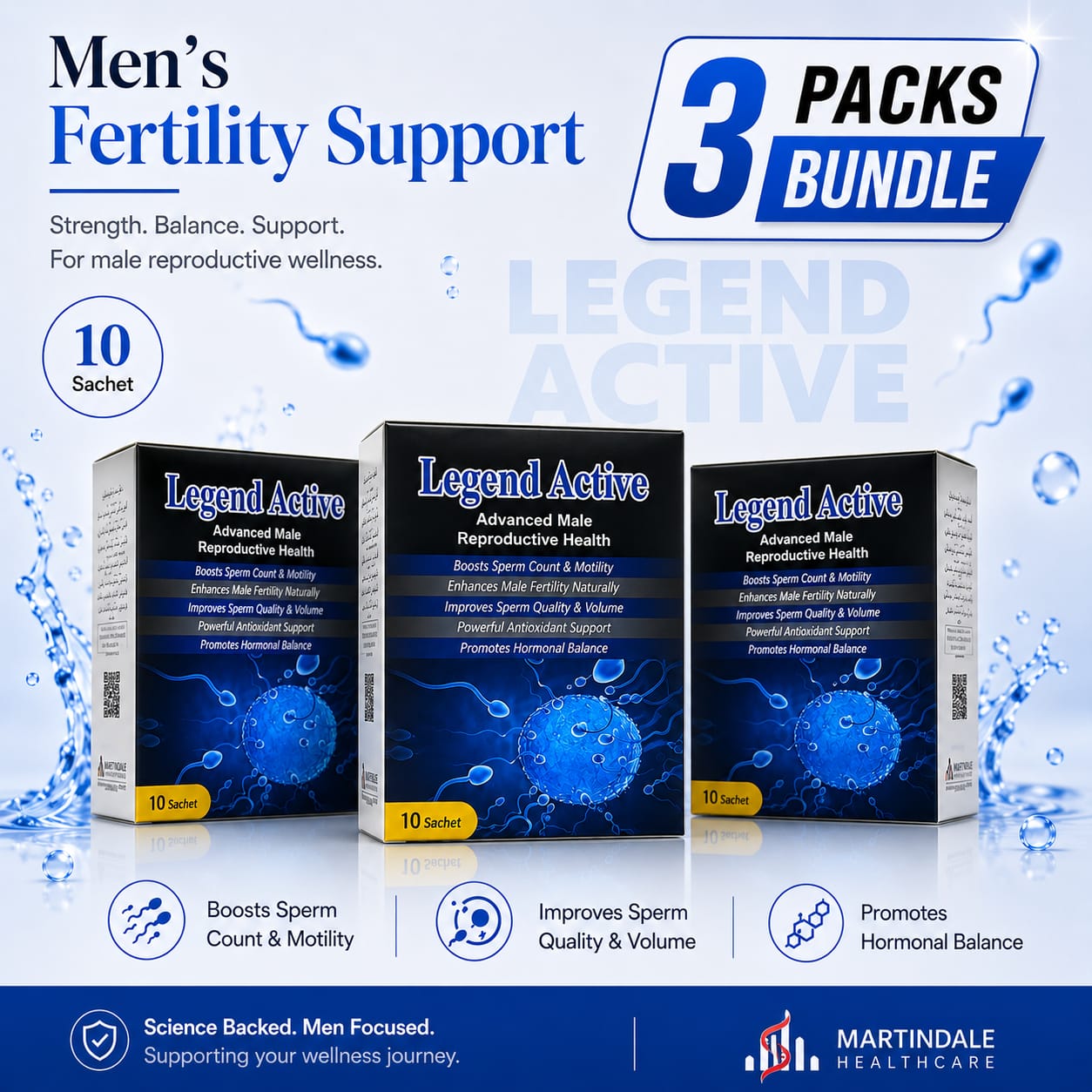 Legend Active – 3 Pack Bundle