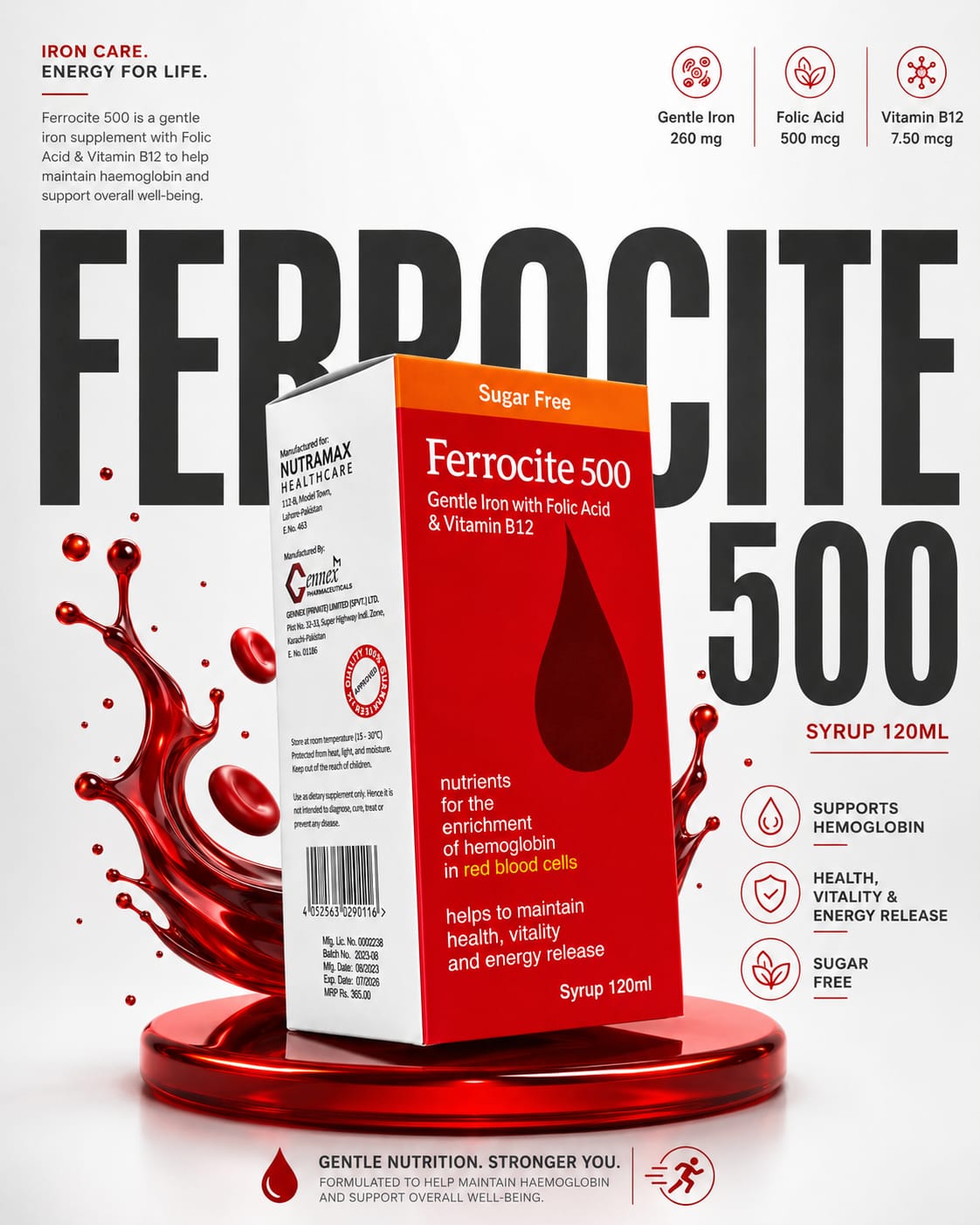 Ferrocite 500 (Syrup)