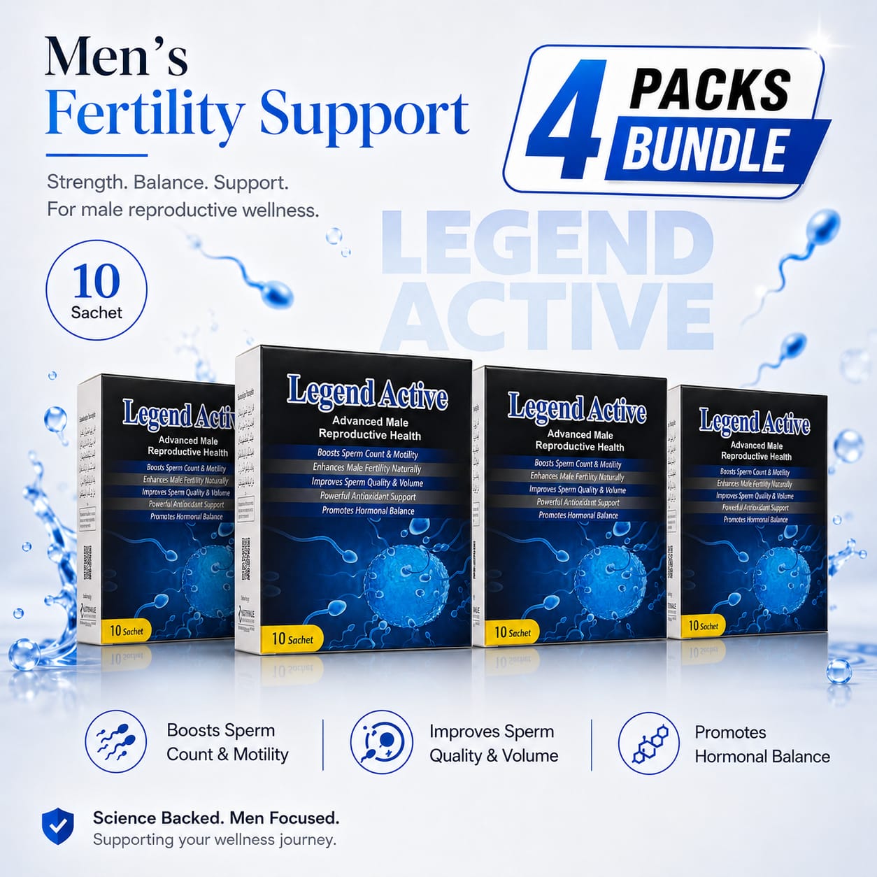 Legend Active – 4 Pack Bundle