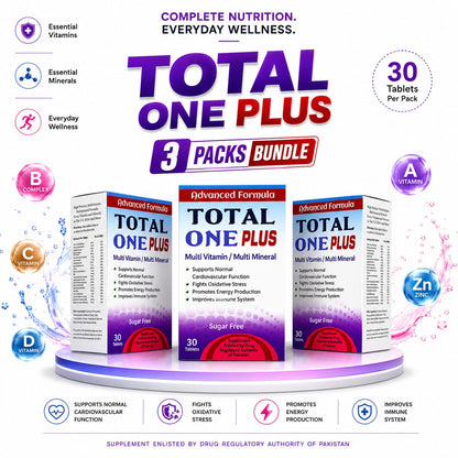 Total One Plus 3 Pack bundle