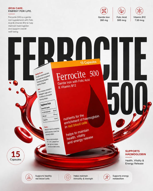Ferrocite 500 (Capsule)